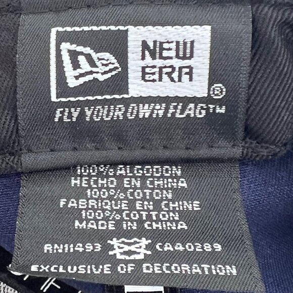 Los Angeles Chargers New Era 9Fifty Snapback Cap Hat Medium-Large Navy Blue NFL - Picture 2 of 13